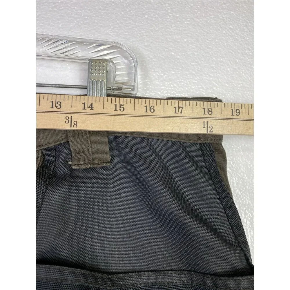 Caterpillar CAT C172 Work Pants Mens 38/34 Brown‎ Hvy Canvas Tool Gear Pockets